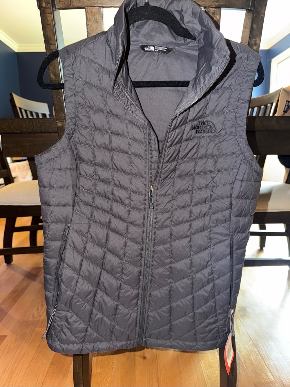 The North Face Quilted Womens Vest - Dark Gray
